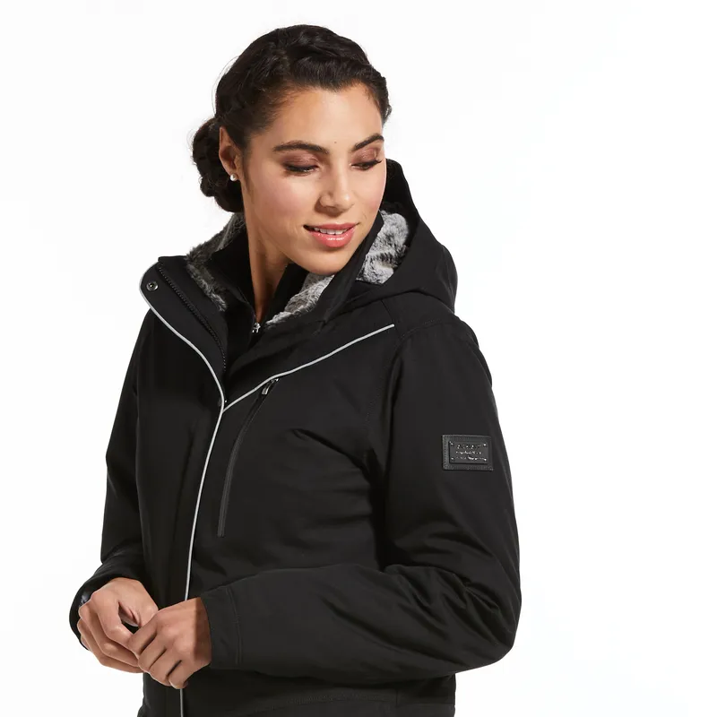 Ariat Tempest Insulated H20 Parka Ladies in Black -6